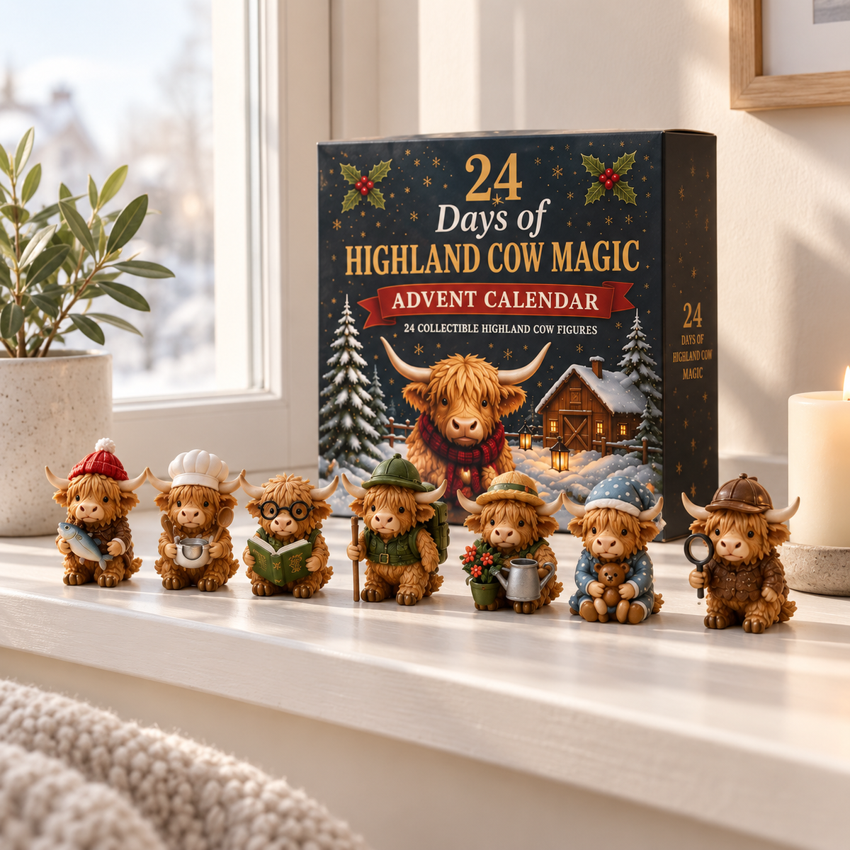 Highland Cow Advent Calendar