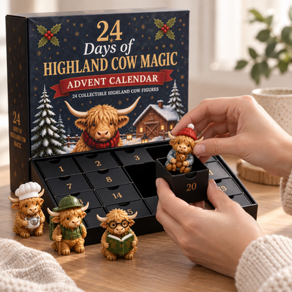 Highland Cow Advent Calendar
