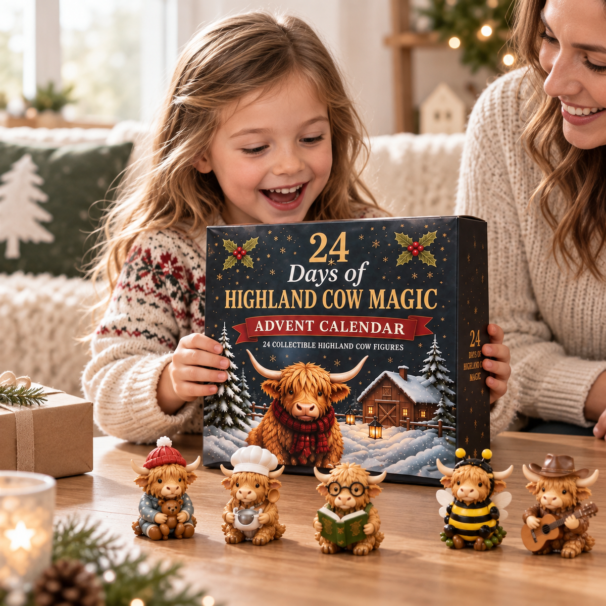 Highland Cow Advent Calendar
