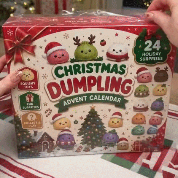 Dumpling Advent Calendar characters